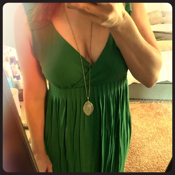 Sleeveless green Ann Taylor LOFT dress. Small - Picture 1 of 1